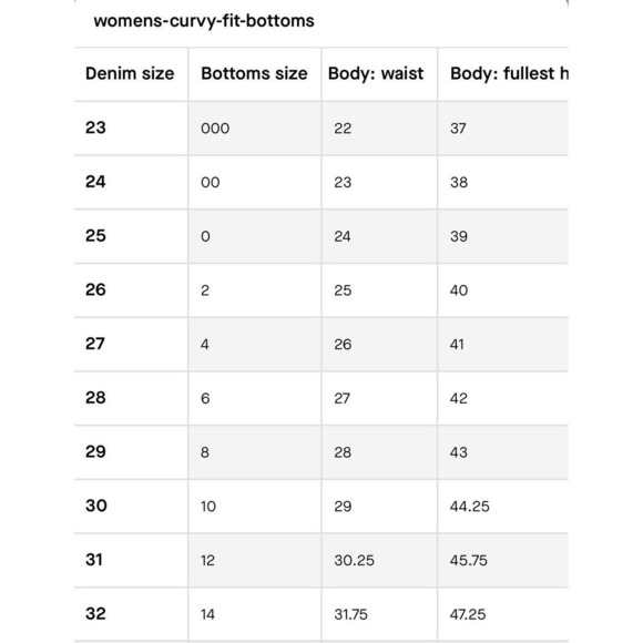 Everlane The Original Curvy Cheeky® Jean Raw Hem Size 23 - Picture 3 of 6
